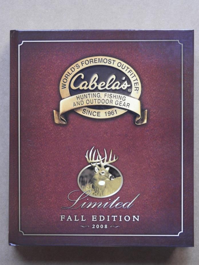 CABELA'S LIMITED FALL EDITION 2008 HARDCOVER CATALOG VOLUME XII