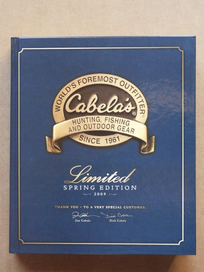 CABELA'S LIMITED SPRING EDITION 2009 HARDCOVER CATALOG VOLUME XIII