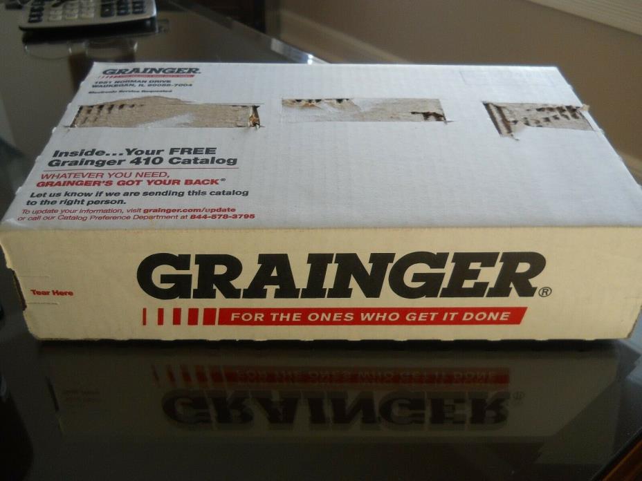 New 2019 Grainger 410 Catalog Industrial Supply & Reference.New in box!