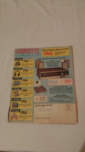 Lafayette Radio Electronics Catalog 1973 LR-810