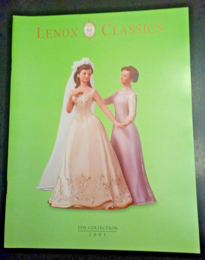 LENOX Catalog 2005 Bridal Disney Crystal Porcelain Christmas 55 pg Prices EUC