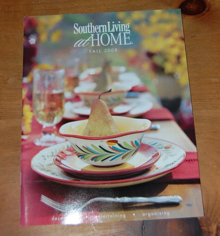 NEW Southern Living at Home Fall 2008 Catalog Full of Great Decorating Ideas!