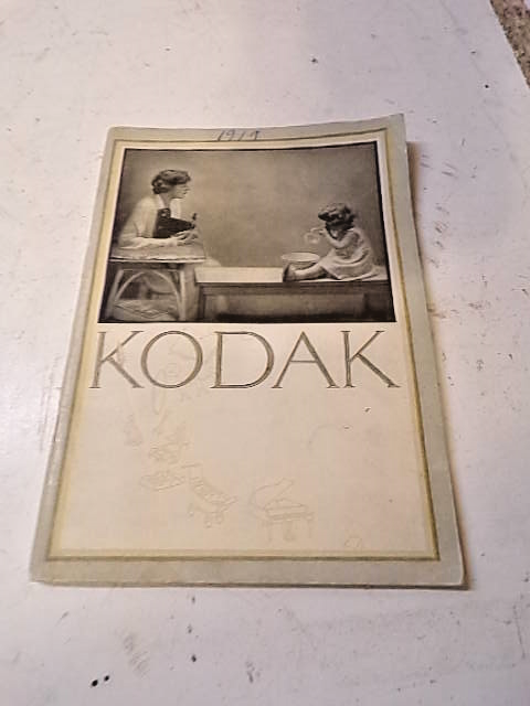 1919 Kodak Camera Supply Catalog from Bixby's Republic Kansas