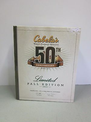 Cabelas 2011 Fall Edition 50th Anniversary Hardback Catalog