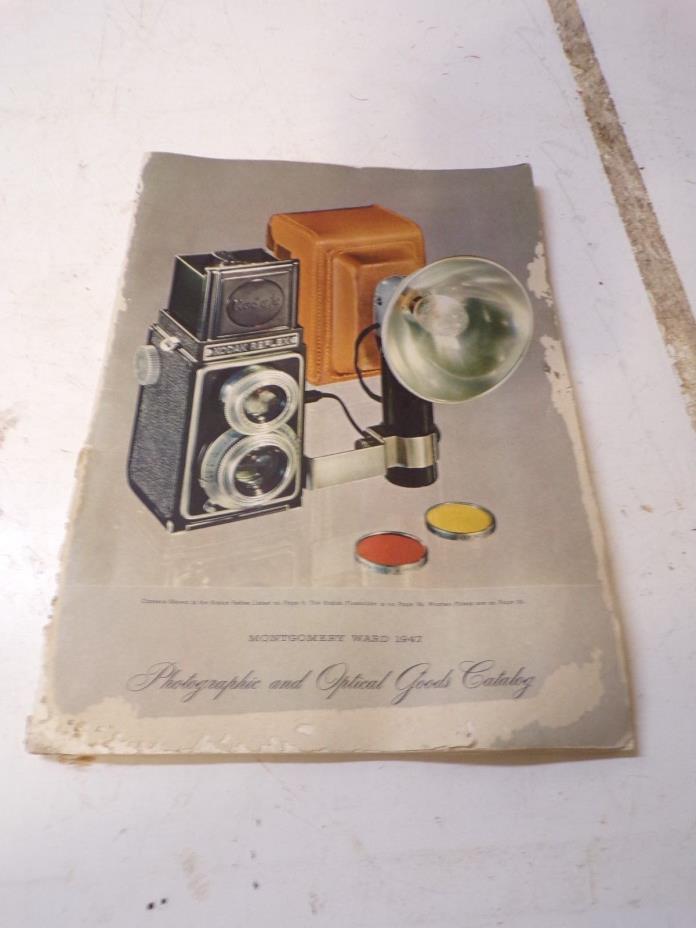 1947 Montgomery Ward Camera Catalog