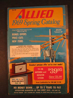 Allied Catalog (electronics) from Spring 1969