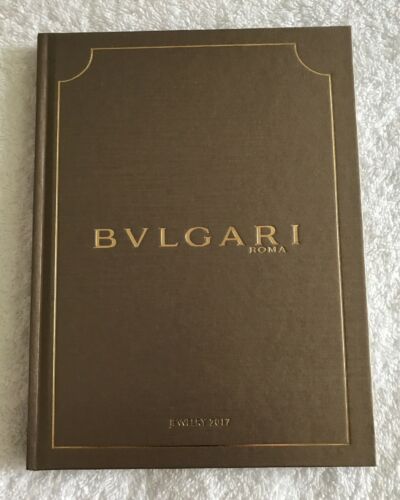 Bulgari Jewelry 2017 Catalog Brochure Book