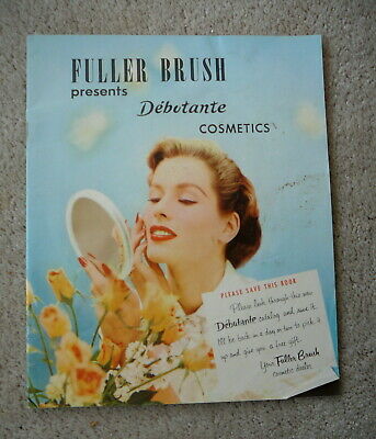 FULLER BRUSH 1950s CATALOG - FULLER PRESENTS DEBUTANTE COSMETICS - GOOD