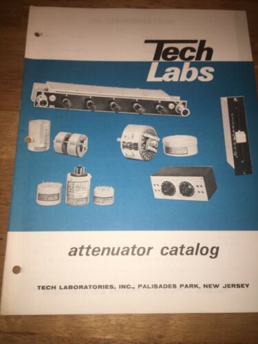 Tech Labs Attenuator Catalog 1974