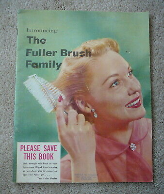 FULLER BRUSH 1950s CATALOG -  THE FULLER BRUSH FAMILY - HUSTONS LOUISVILLE KY