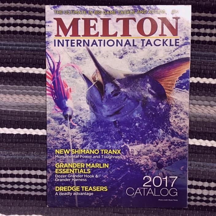 Melton International Tackle 2017 Catalog Book Issue USED