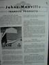 1947 JOHNS-MANVILLE TRANSITE Products Catalog ASBESTOS Roofing Siding Walls Pipe