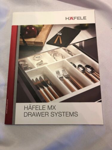Hafele MX Drawer Systems Catalog