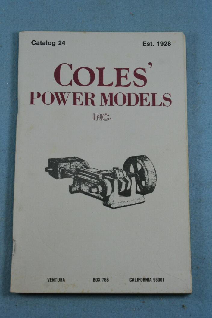 Coles Power Models Catalog #24 1984