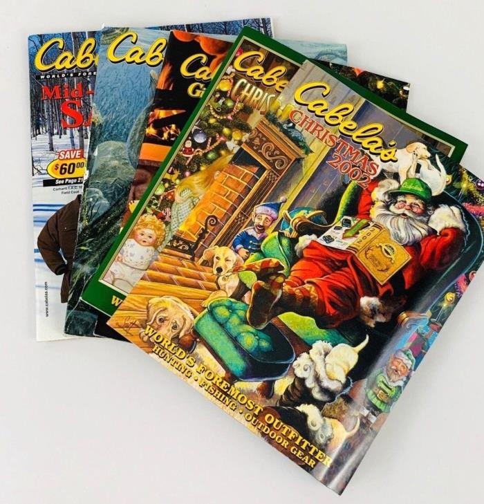 Lot of 5 Cabelas Catalogs From 2003 Collectable Fishing Store