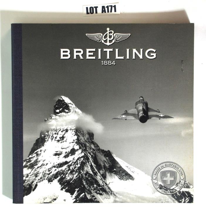 Breitling Watch Catalog 2000 Paperback BOOK LOT A171