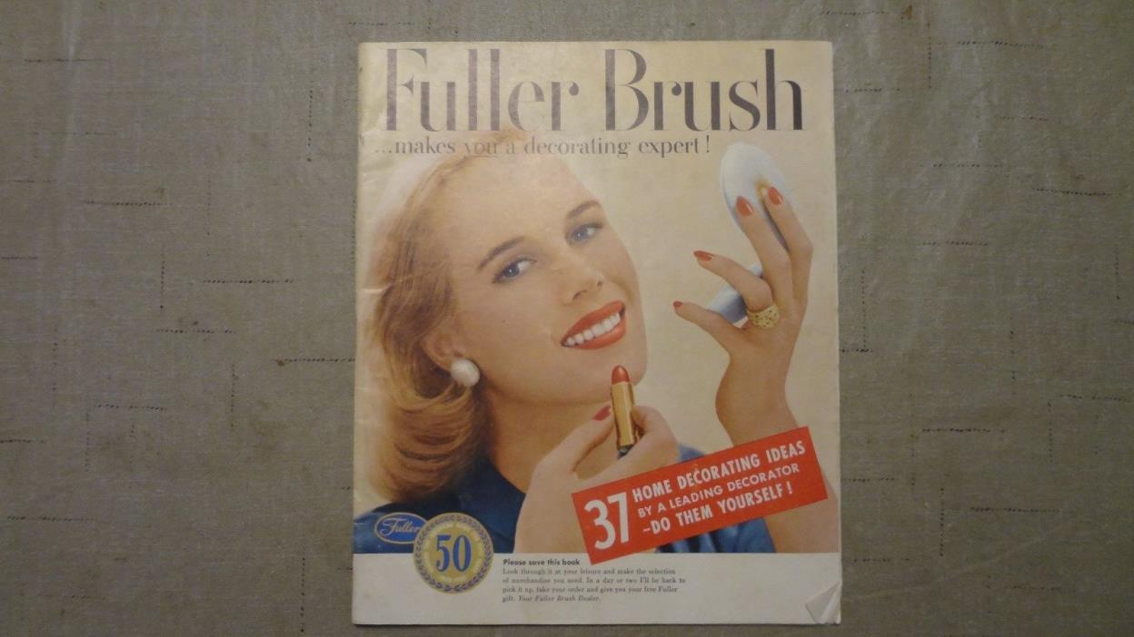 1956 FULLER BRUSH CATALOG, 50TH ANNIVERSARY
