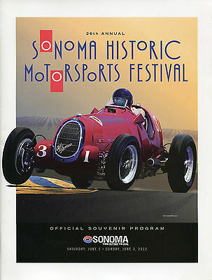 26th Annual Sonoma Historic Motorsports Festival, 2012