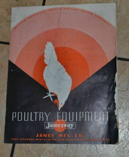 Catalog Poultry Equipment Jamesway 1935