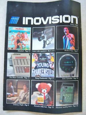 Vintage Inovision Electronics & High Technology Catalog, Fall 1981 Plus Insert