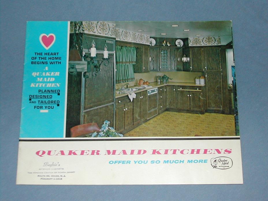 1969 QUAKER MAID Kitchens Catalog. Planned, Designed & Tailored for You.