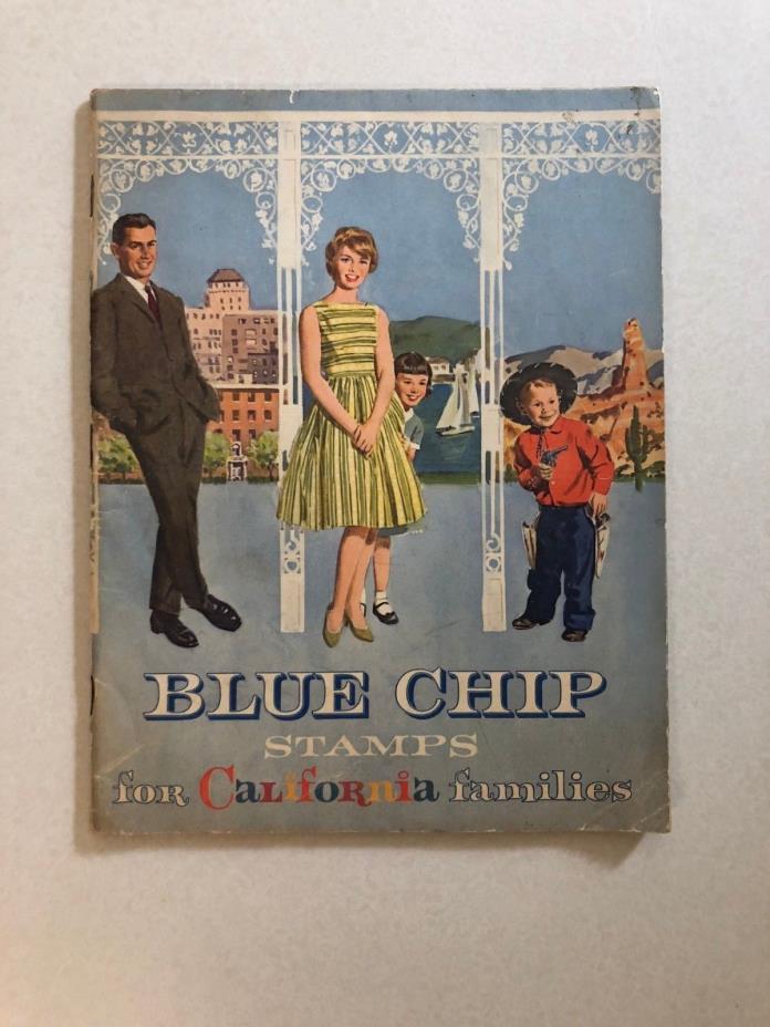 Vintage Blue Chip STAMPS for California Families - 1962