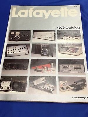 LAFAYETTE RADIO ELECTRONICS Vintage 1979 Catalog ESTATE FIND Near MINT