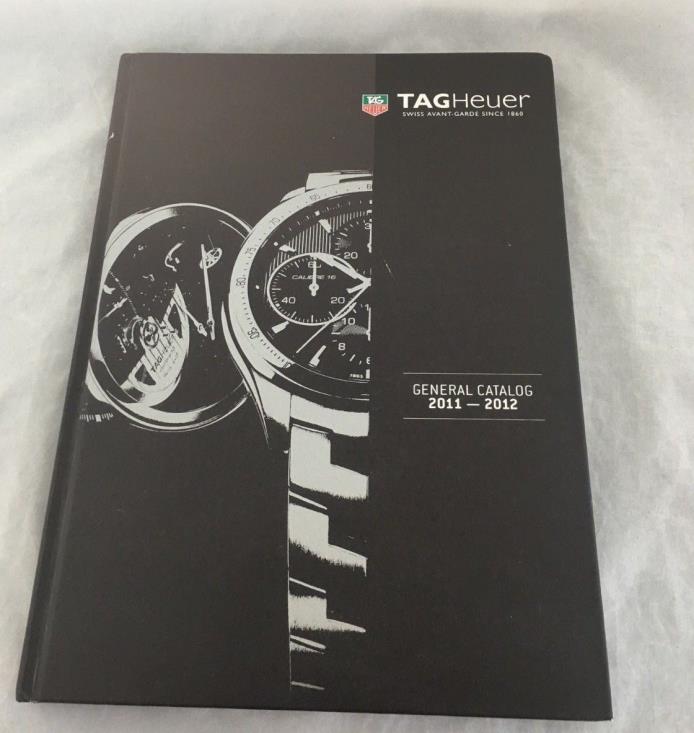 TAG HEUER WATCH CATALOG BOOK LEONARDO DICAPRIO Tiger Woods 2011-2012