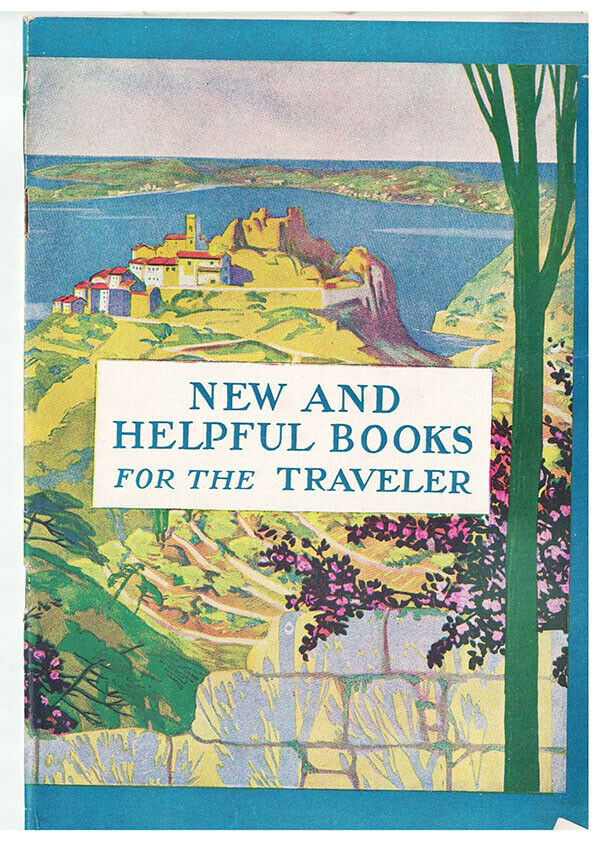 New and Helpful Books for the Traveler catalog - 1927