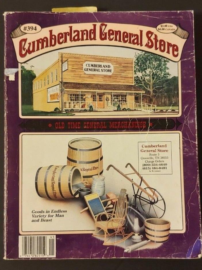 CUMBERLAND GENERAL STORE #394 1986