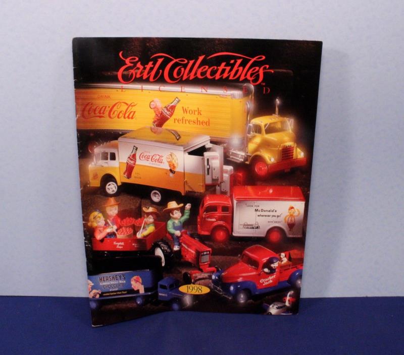 1998 Ertl Collectibles Catalog / Coca-Cola McDonalds Hershey + More