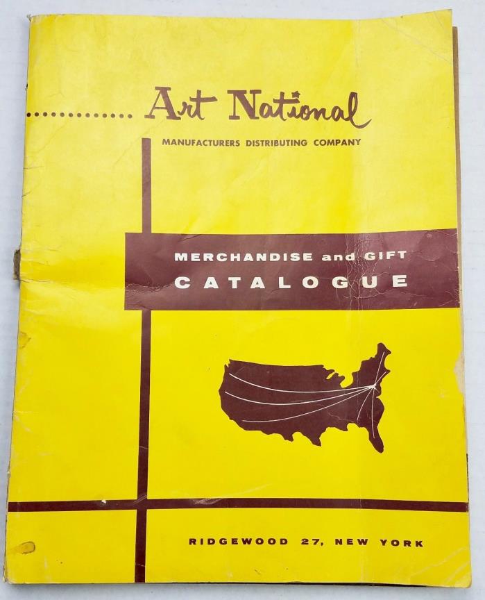 Art National Merchandise and Gift Catalog Advertising Fall Order Form Letter