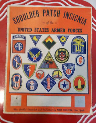 Shoulder Patch Insignia - United States Armed Forces Wolf Appleton Catalogue