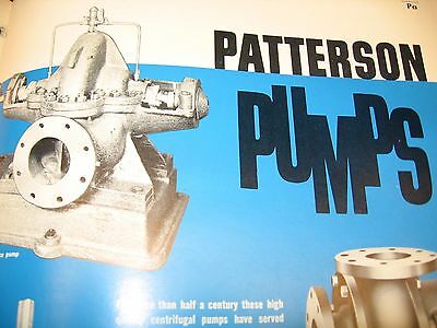 Patterson Pumps 1964 Catalog Asbestos History