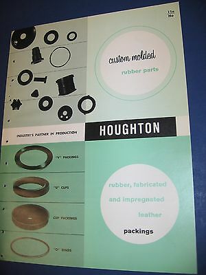 E F HOUGHTON & Co. 1960’s Catalog ASBESTOS Packing