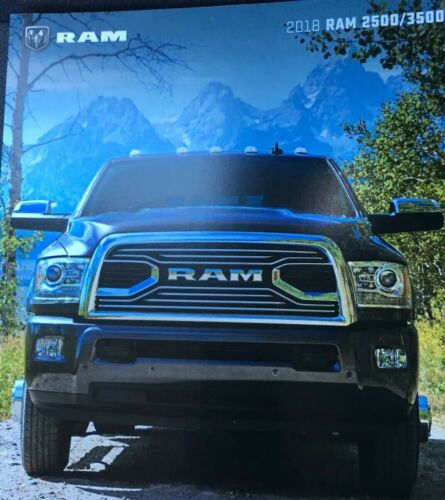 2018 DODGE RAM 2500/3500 66-page Original Sales Brochure