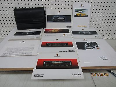 2005 Porsche Cayenne  Owners Manual Set   FREE SHIPPING