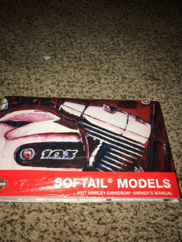 Harley Davidson 2017 Owners Manual Softail Models 2017 New