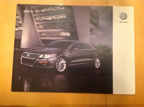 2009 VW Volkswagen CC Catalog Brochure Book