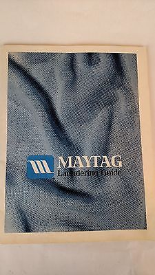 Vintage Owner's Manual Maytag Laundering Guide #2-03953