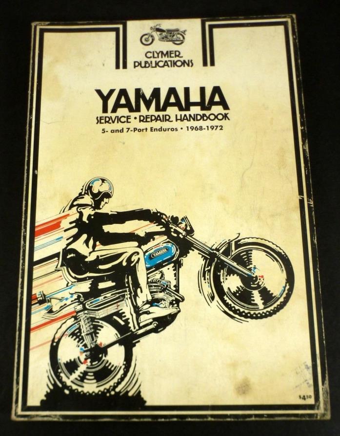 1971 CLYMER YAMAHA Service Repair Handbook 1968 - 1972