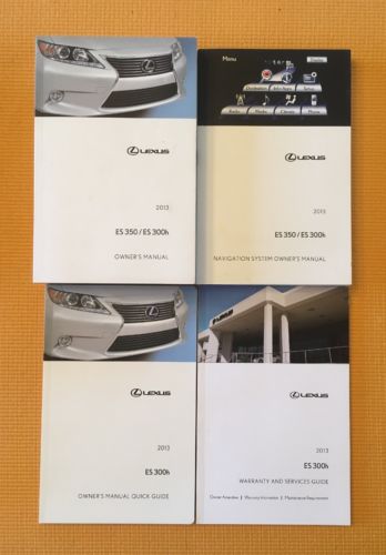 2013 LEXUS ES350 OWNER'S MANUAL [0218]