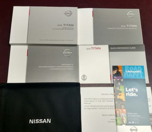 2018 Nissan Titan Owners Manual