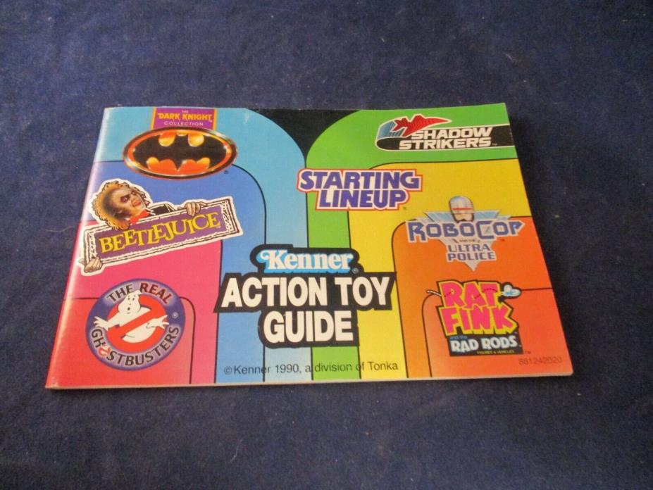 Kenner Action Toy Guide Promo Product Mini Catalog Ghostbusters Beetlejuice 1990