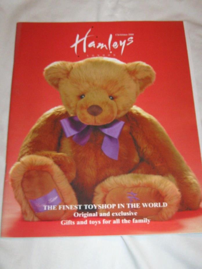 Hamleys Toy Store London Christmas 2000 Catalogue
