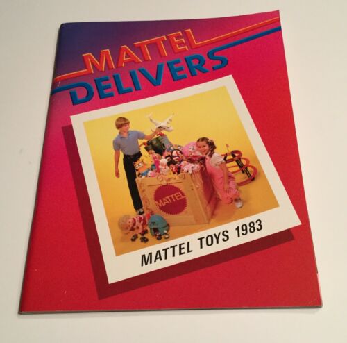 1983 Mattel Toy Fair Dealer Catalog Barbie Motu Hot Wheels He-man Smurfs Poochie