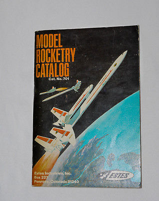 Estes Model Rocketry Catalog # 701 Paperback 1970