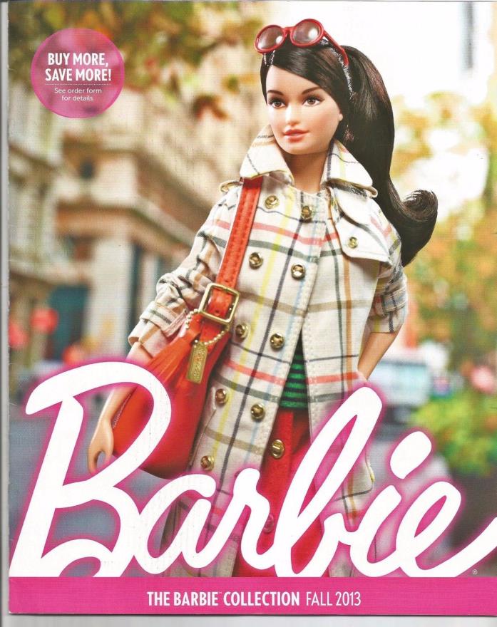 2013 Fall Barbie Collection Collector Catalog Magazine