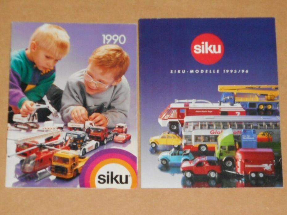 1995 / 96, 1990 Siku catalog(s)