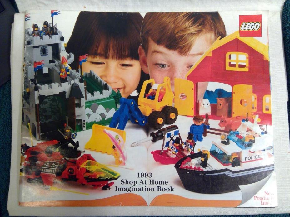 Lego 1993 Holiday Shop at Home Imagination Book/Catalog